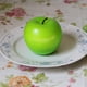 thumbnail image 3 of Accesorios fotográficos de frutas artificiales Haust, manzanas artificiales, decoración para el hogar, bodas y escaparates (verde), 3 of 5