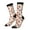 3 Black, variant on Turkey And Thanksgiving2 Print Adult Socks for Men & Women,Calf Socks, Ankle Socks,Boots Socks,Breathable Casual Sock,Unisex Crew Socks