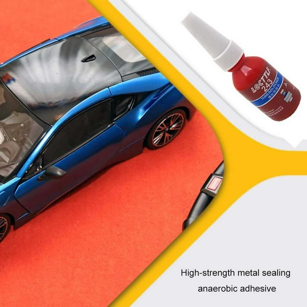 Ruzhgo 2 Pieces RC Car Model Circuit Adhesive Glue DIY Board Appliance Screw Adhesive Glue Anti loose Seal Glues Handicraft Accessories
