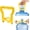 Yellow, variant on 5 Gallon Water Bottle Handle (2-Pack), Heavy Duty Water Jug Handle and Water Bottle Carrier for Easy Carrying, -Mode Single/-Person Lift, Non-Slip Grip, Fits 5 Gallon Jugs, Yellow