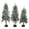 thumbnail image 2 of Northlight 3ct Alpine Artificial Christmas Trees 4ft, 5ft and 6ft - Unlit, 2 of 6