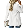 thumbnail image 4 of longantii Blazers for Women Casual Oversized Open Front Long Sleeve Jackets Work Office Business Suit Blazer 2026, 4 of 6