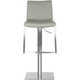 thumbnail image 2 of SAFAVIEH Ember Swivel Bar Stool Grey, 2 of 6