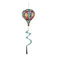 thumbnail image 1 of Animal Print and Floral Burlap Balloon Spinner, 1 of 2