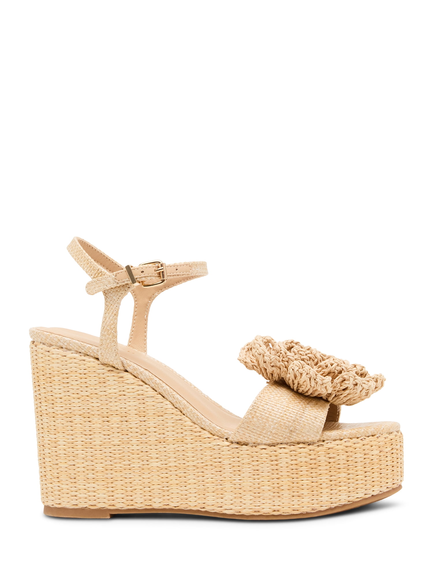 Madden Girl Women's Sassy Floral Wedge Dress Sandal