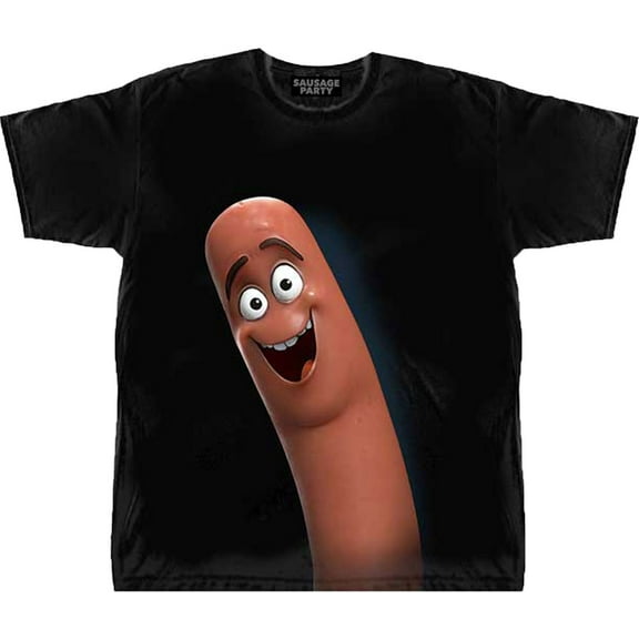 Sausage Party Frank Popping Up Adult T-Shirt