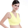 thumbnail image 2 of Maternity Women Vest Type Maternity Bra Lactation Sleep Bra Without Underwire Without Pads, 2 of 5