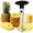 Black, variant on SUSWIM Easy Kitchen Tool Stainless Steel Fruit Pineapple Peeler Corer Slicer Cutter（Black）