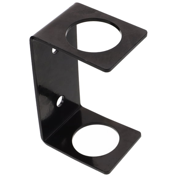 FOMIYES Workout Storage Organizer Gym Equipment Barbell Weight Rack Black 1Pack
