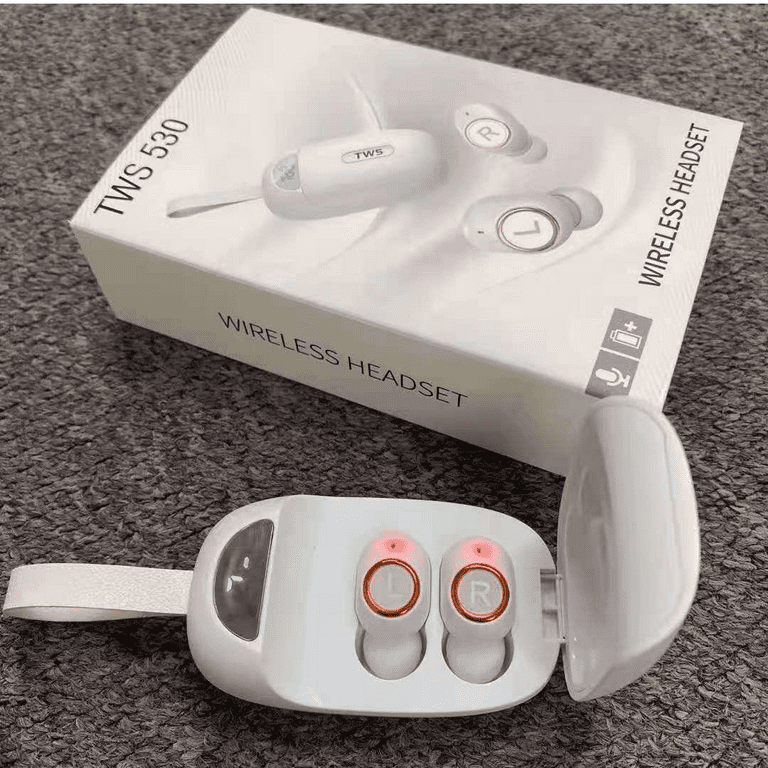 UX530 Wireless Earbuds for Lenovo Yoga Tab 11 with Immersive Sound True 5.0 Bluetooth in Ear Headphones with 2000mAh Charging Case Stereo Calls