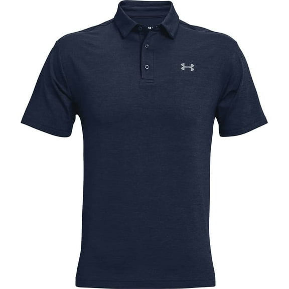 Under Armour Mens Playoff 2.0 Golf Polo Academy Blue 408/Pitch Gray Large