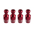 thumbnail image 2 of 4 piezas de accesorios para neumáticos, tapones de válvula de aleación con para motocicleta, cubiertas antipolvo para neumáticos rojo Yotijar Tapa de la válvula de bowling, 2 of 8