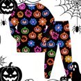 thumbnail image 2 of NOEGOEU Boys Girls Halloween Pajamas Kids Toddler Cute Graphic Long Sleeve Sleepwear Set 2-9Y (Purple,3-4 Years), 2 of 7
