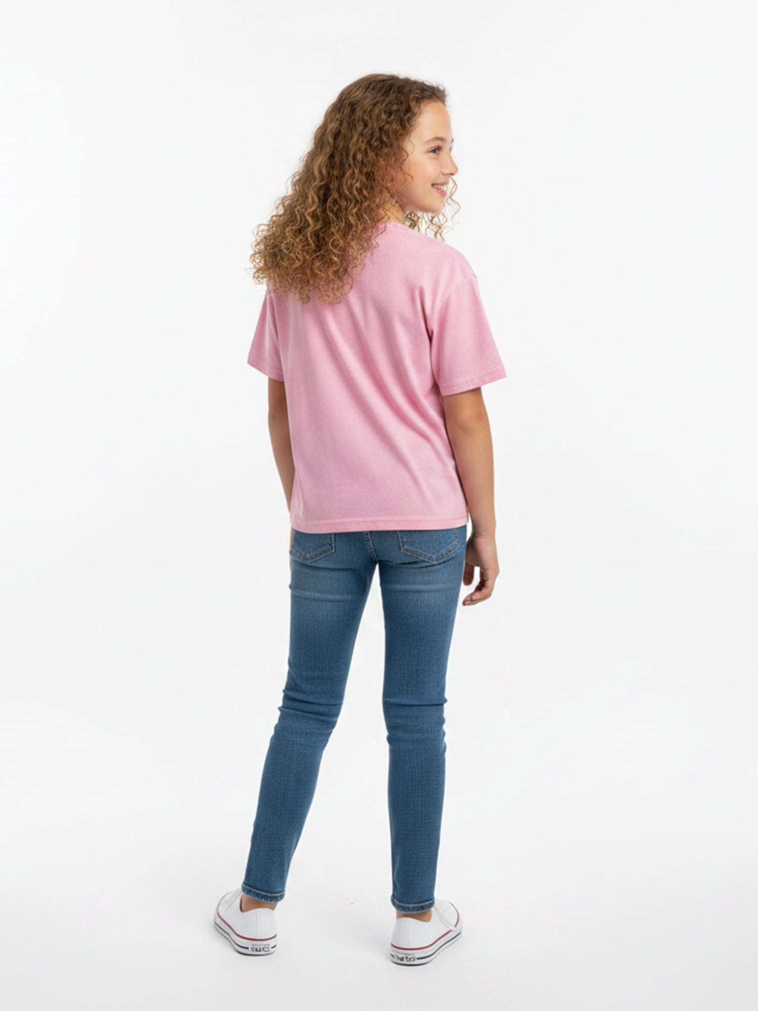 Gremlins Girl’s Boxy Halloween Crewneck Tee with Short Sleeves, Sizes 4-16