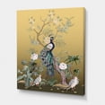 thumbnail image 3 of Designart ' Chinoiserie With Peonies and Birds VI ' Traditional Canvas Wall Art Print, 3 of 4