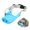 Blue, variant on Silicone Dog Muzzle, Soft Muzzle for Small Medium Dogs Poodle Corgi Dachshund,Pig Mouth Shape Breathable Dog Mouth Covers to Prevent Bite Chew and Call with Adjustable Strap (Green, Small)