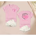 thumbnail image 3 of Halloween Cancer Awareness Shirts for Women Short Sleeve V Neck in October We Wear Pink Graphic T Shirt, 3 of 4