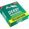 thumbnail image 4 of 500 hojas de afeitar de un solo filo "Derby Professional" para navaja de afeitar recta, 4 of 9
