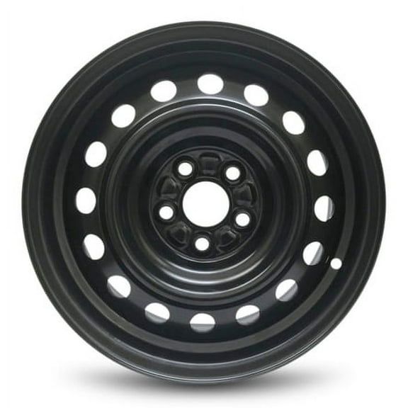 Wheel Rim for 2009-2020 Toyota Corolla 15x6 in Painted Black Steel Rim Direct Fit