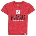thumbnail image 2 of Toddler Wes & Willy Nebraska Huskers Cloudy Yarn T-Shirt & Shorts Set, 2 of 3