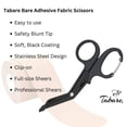 thumbnail image 2 of Tabare Bare Adhesive Fabric Scissors, 2 of 5