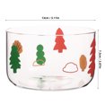 thumbnail image 4 of landege Clear Glass Salad Bowl Glass Bowl Glass Salad Mixing Bowl Serving Dessert Bowl Multi-use Fruit Bowl, 4 of 10