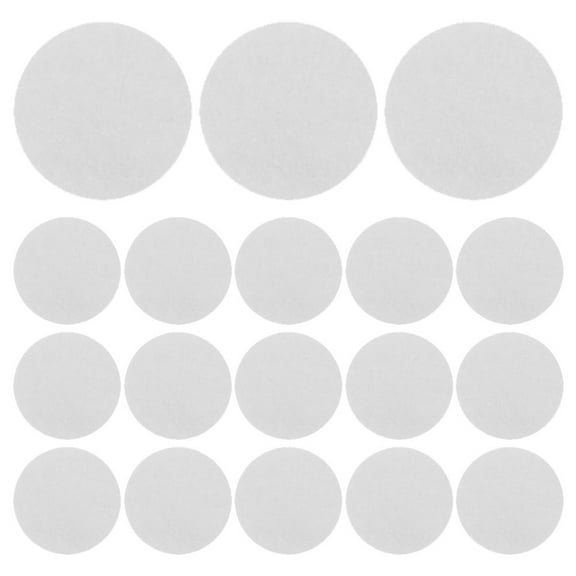 ULTNICE Essential Oil Refill Pads Necklace Pendant Cotton White 100Pack