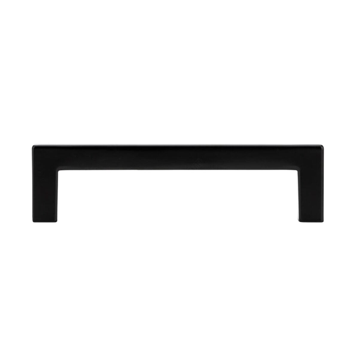 Rok Hardware 10 Pack 3-3/4" (96mm) Centers Kitchen Square Cabinet Drawer Pull Handle 4-1/8" Length Matte Black