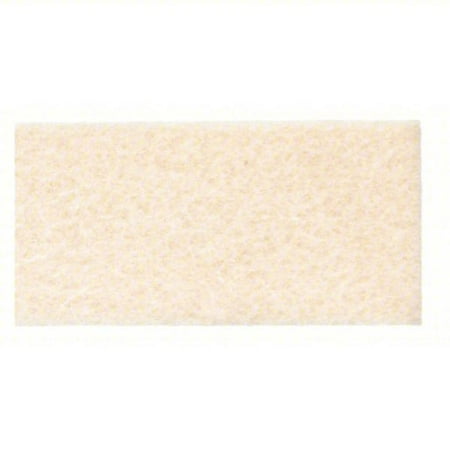 

1/8 Thick 12 x 12 White Firm Wool Fiber Felt F1 Sheet with Plain Backing