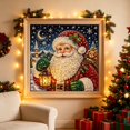 thumbnail image 3 of 2026 Christmas Pearl Art Kits for Adults Pearl Diamond Art Diy Kits DIY Pearl Painting Kit for Beginners,7.87x7.87 Inch Gemstone Diamond Dots Beads Handmade Hanging Painting Kit for Home Wall Decor, 3 of 6