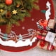 thumbnail image 4 of Christmas Tree Skirt Christmas Decoration Tree Skirt Christmas Tree Decoration Ornaments, 4 of 7