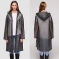thumbnail image 3 of Poncho de lluvia UNIQUEBELLA EVA impermeable reutilizable para mujer, 3 of 7