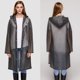 thumbnail image 3 of Poncho impermeable UNIQUEBELLA EVA para mujer translúcido, 3 of 7