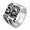 Silver, variant on Men’s Vintage Number 13 Signet Ring, Stainless Steel Statement Ring, US Sizes 7–13, Gift for Him