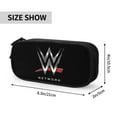 thumbnail image 2 of WWE Pencil Case, Durable Pencil Pouch with Big Capacity, Minimalist Portable Stationery Bag, Aesthetic Zipper Pencil Box, 2 of 8