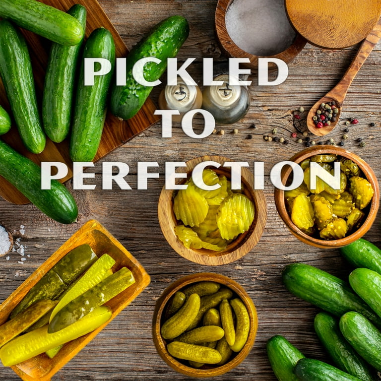 2 pack) Mt. Olive No Sugar Added Sweet Gherkin Pickles , 16 fl oz