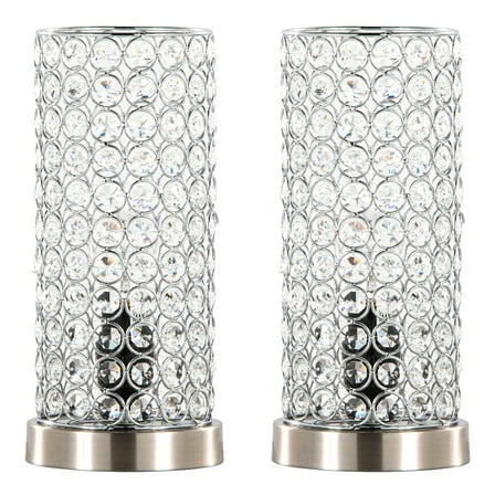 LumiSource Chandelier 11" Metal Uplight - Set of 2