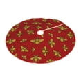 thumbnail image 2 of Bingfone Christmas Tree Skirt Mat Christmas Decoration Interior 48" -Hohey Bee Golden, 2 of 6