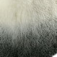 thumbnail image 2 of Moody White-to-grey Tibetan Sheep and Foam Pouf, 2 of 4