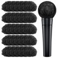 thumbnail image 2 of 800 Pcs Disposable Microphone Covers, Non-woven Handheld Microphone Windscreens, Elastic Microphone Protective Covers, Individually Wrapped Mic Caps for Karaoke, Recording, Stage Performance, 2 of 6