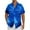 Blue, variant on Xixinqiwan Men's Button Shirt,Men's Button Down Shirt Short Sleeve Lightweight Summer Tropical Beach Print Shirt Casual Resort Vacation Wear