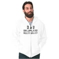 thumbnail image 4 of Dad Genuine World's Greatest Father Zip Hoodie Sweatshirt Men Brisco Brands M, 4 of 6
