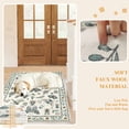 thumbnail image 5 of Ivalue Insect Area Rugs 3x5 Washable Entryway Rug Indoor Non-Slip Carpet for Living Room Low Pile Throw Rugs (Beige), 5 of 9