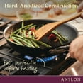 thumbnail image 2 of Anolon SmartStack Hard-Anodized Covered Saute with Helper Handle, 5-Quart, Black, 2 of 9
