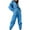 Blue, variant on comerut Winter Jumpsuit Tight Waist Warm Long Sleeves Elastic Cuff Women Autumn Jumpsuit for Daily Wear