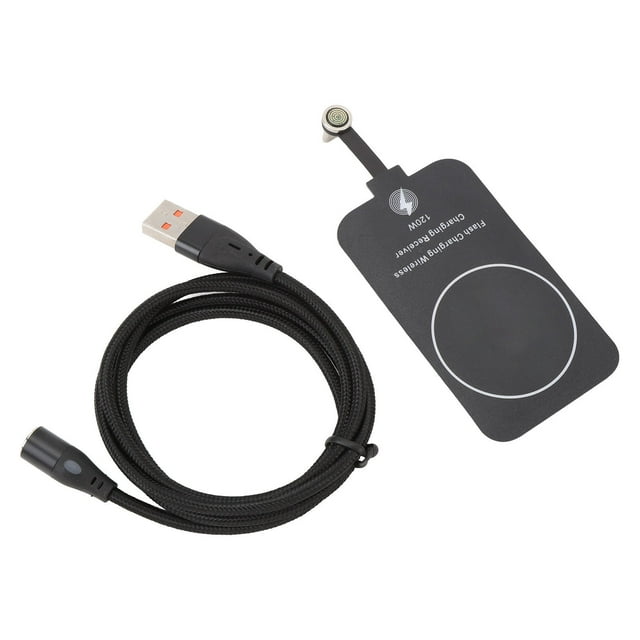 Receptor de Carga Inalámbrica de Doble Propósito, Receptor de Carga Inalámbrica de 10 W Ampliamente Compatible de 120W Alta Eficiencia para Aire Libre