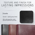 thumbnail image 4 of Gallery Leather Daily Planner 2027, Elegantly Bound Daily Calendar Planner and Notebook with Stylish Gold-Gilded Page Edges, 12 Months - 2027 - Acadia Lime - 8x5.5", 4 of 7