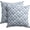 Slate Blue White, variant on Boho Slate Blue Pillow Covers 18x18 Set of 2 Abstract Geometric Plaid Print Pattern Rustic Decorative Outdoor Farmhouse Zipper Pillowcases Decorations Throw Cushion Cover Decor for Couch Sofa Bed