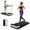 Blanc, variante sur Goplus Tapis Roulant sous le Bureau 2,5 Hp pour la Maison et le Bureau Télécommande Écran LED Blanc