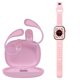 thumbnail image 2 of Kronos Train Pack STF: Smartwatch 2" + Audífonos Inalámbricos OWS, resistentes al agua, color rosa, 2 of 12